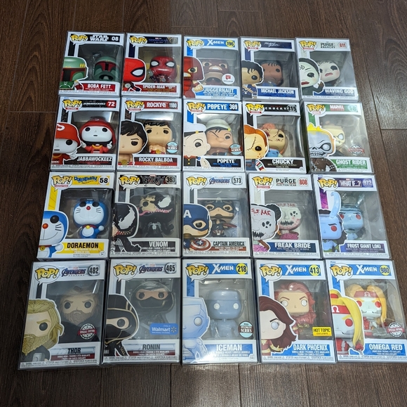 Funko Other - 9 Assorted Pops Mystery Box